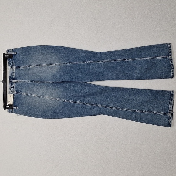 Maurices NEW Edgely Flare Front Seam & Slit Western Retro High Rise Jean Size 12 - Picture 8 of 13